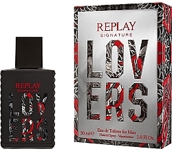 Fragrances, Perfumes, Cosmetics Replay Signature Lovers Man - Eau de Toilette