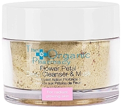 Cleansing Face Mask - The Organic Pharmacy Flower Petal Deep Cleanser & Mask — photo N2