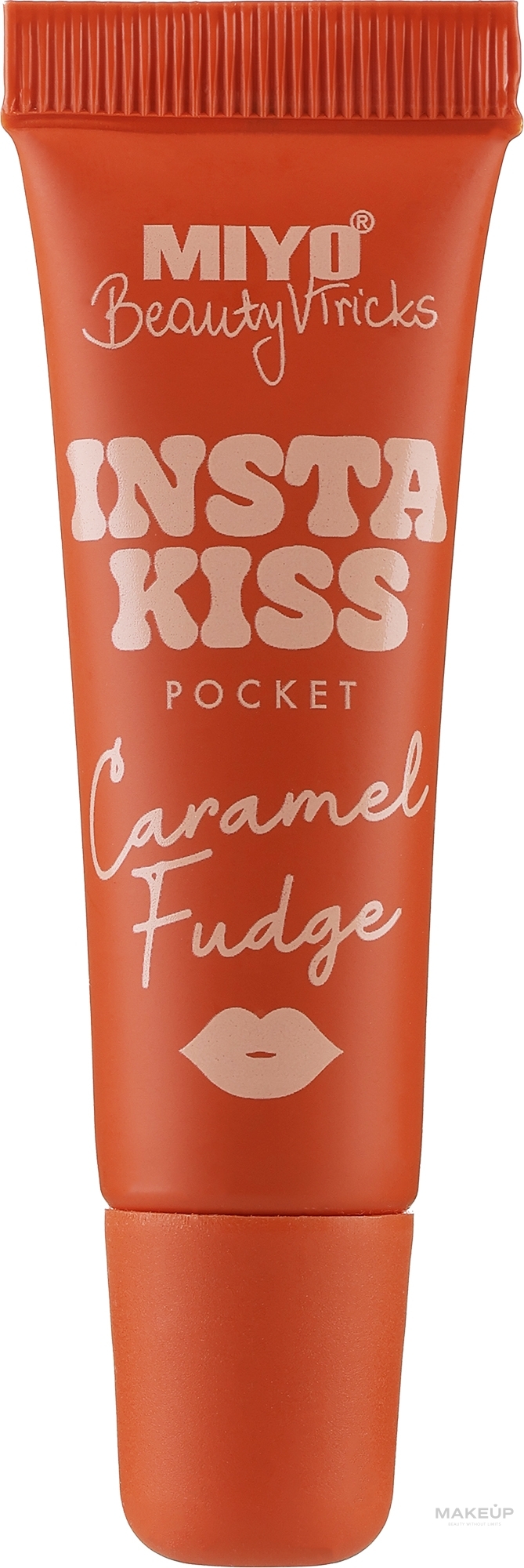 リップバーム - Miyo Insta Kiss Pocket — photo Caramel Fudge