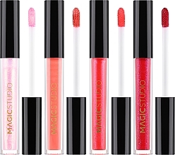 Fragrances, Perfumes, Cosmetics Magic Studio (lip gloss/4x1.2ml) (01) - Lip Gloss Set