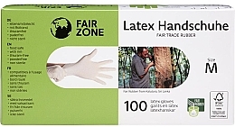 Non-Sterile Non-Powdered Latex Gloves, size M - Fair Zone — photo N3
