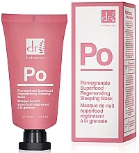 Pomegranate Regenerating Sleeping Mask - Dr. Botanicals Pomegranate Superfood Regenerating Sleeping Mask — photo N1