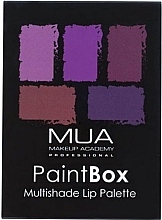 Fragrances, Perfumes, Cosmetics Lip Palette - MUA Paintbox Lip Palette