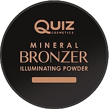 Mineral Face Powder-Bronzer - Quiz Cosmetics Mineral Powder Collection Bronzer — photo N2