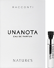 GIFT! Nature's Racconti Unanota Eau De Parfum - Eau de Parfum (sample) — photo N1