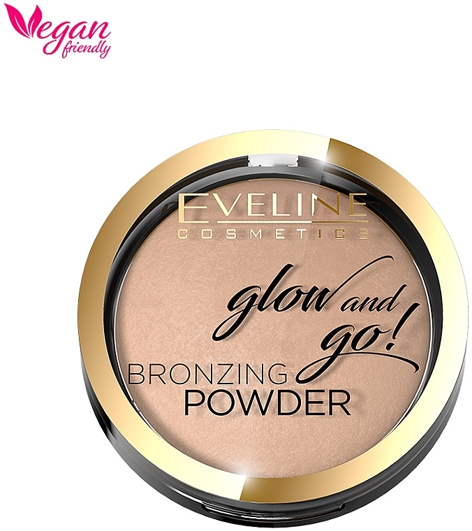 Bronzing Powder - Eveline Cosmetics Glow & Go Bronzing Powder — photo N2
