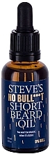 Fragrances, Perfumes, Cosmetics Short Beard Oil - Steve`s No Bull***t Beard Oil For Short Beard