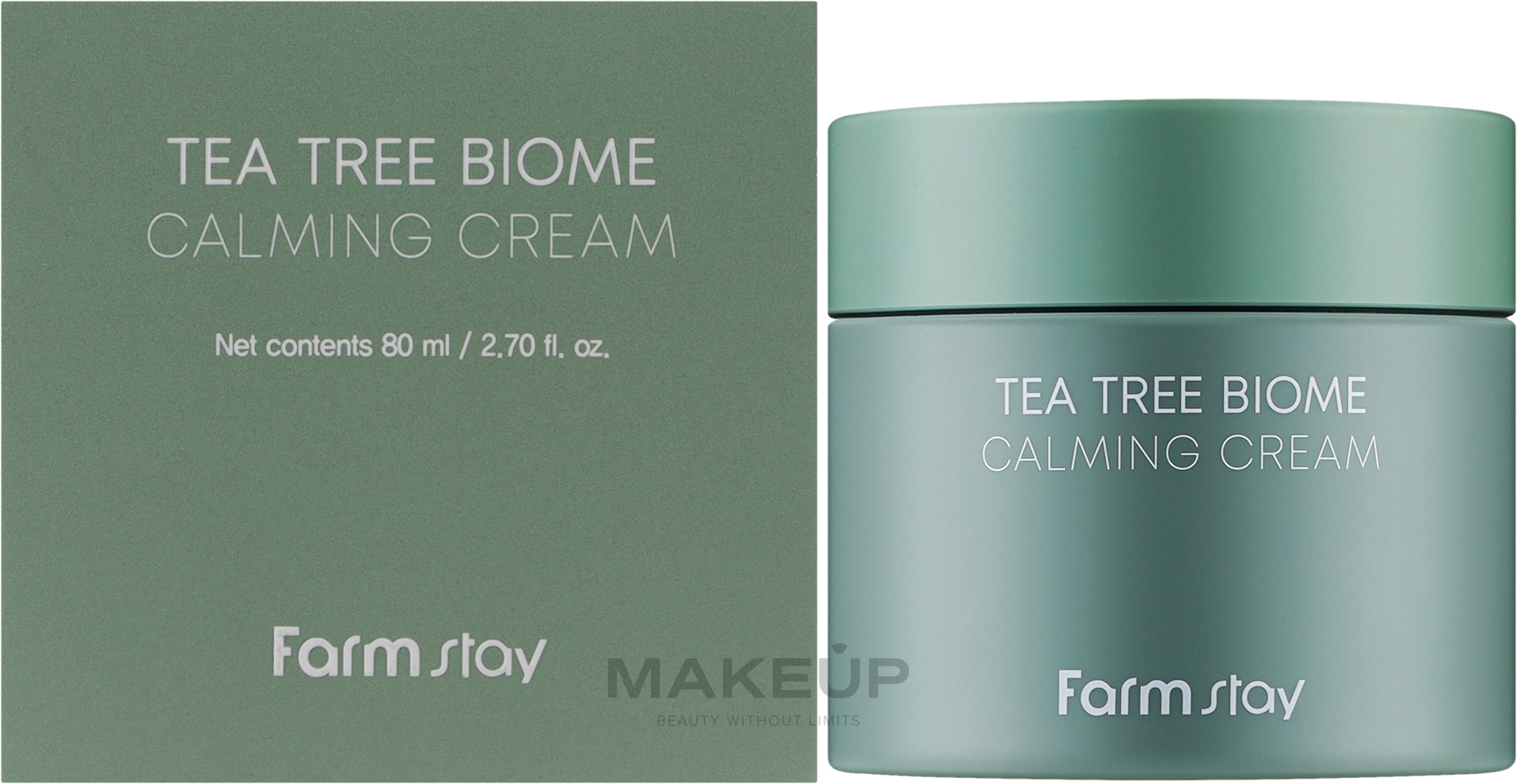 Tea Tree Face Cream for Problem Skin - FarmStay Tea Tree Biome Calming Cream — photo 80 ml