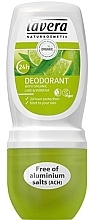 Fragrances, Perfumes, Cosmetics Roll-On Deodorant "Verbena & Lime" - Lavera 24h Deodorant