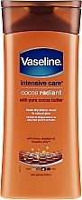 Fragrances, Perfumes, Cosmetics Moisturising Body Lotion - Vaseline Intensive Care Cocoa Radiant Lotion