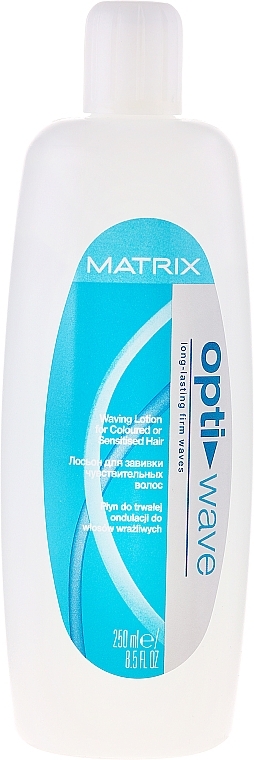 Waving Lotion for Sensitised Hair - Matrix Opti-Wave Waving Lotion for Coloured or Sensitised Hair — photo N2