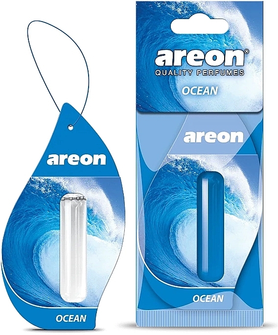 Ocean Car Air Freshener, capsule - Areon Mon Liquid Ocean — photo N1