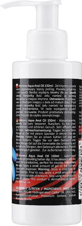 Water-Based Anal Oil - Intimeco Aqua Anal Oil — photo N2