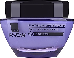 Fragrances, Perfumes, Cosmetics Avon Anew Platinum Lift & Tighten Day Cream SPF 20 - Lifting Firming Day Cream with Protinol SPF 20