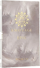 Amouage Epic For Woman - Eau de Parfum (mini size) — photo N2