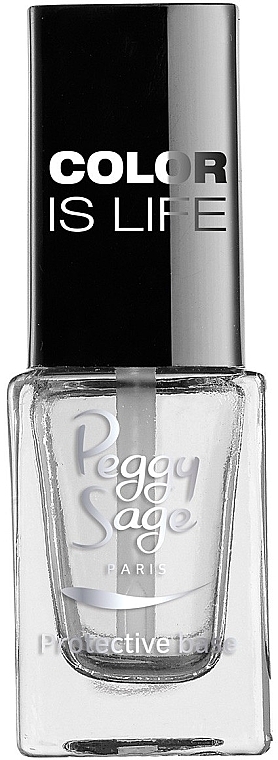 Base Coat - Peggy Sage Color Is Life Protective Base Mini — photo N1