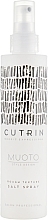 Salt Hair Spray - Cutrin Muoto Rough Texturizing Salt Spray — photo N2