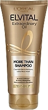 Shampoo with Precious Oils - L'Oreal Paris Elvital More Than Shampoo Extraordinary Oil — photo N1