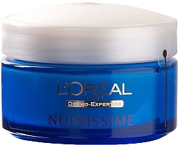 Fragrances, Perfumes, Cosmetics Night Face Cream - L'Oreal Paris Nutrissime Cream