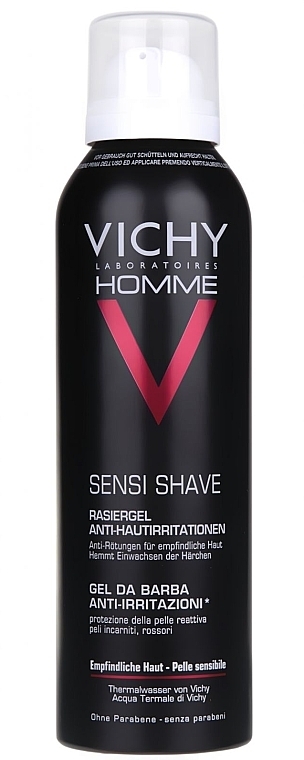 Shaving Gel - Vichy Anti-Irritations Shaving Gel 150ml — photo N2