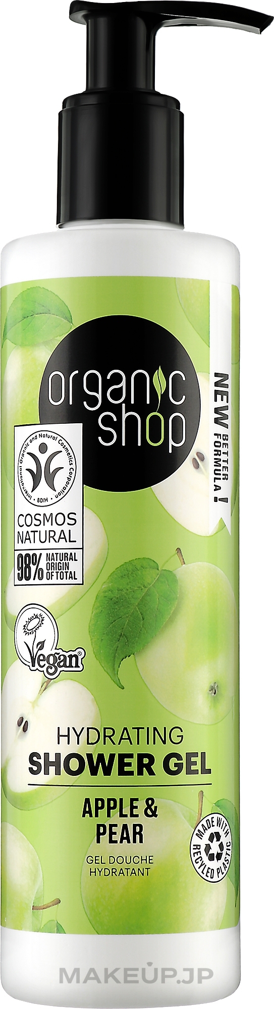 Apple & Pear Shower Gel - Organic Shop Shower Gel — photo 280 ml