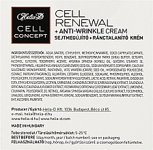 Anti-Wrinkle Day Face Cream, 55+ - Helia-D Cell Concept Cream — photo N4