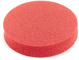 Fragrances, Perfumes, Cosmetics Makeup Sponge, red, round, S-070 - Zauber