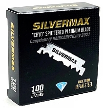 Fragrances, Perfumes, Cosmetics  Safety Razor Half Blades - Silvermax Cryo Sputtered Platinum Blade