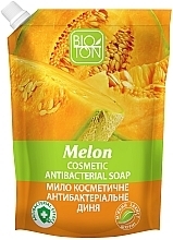 Antibacterial Melon Soap - Bioton Cosmetics Melon Liquid Soap (doy-pack)  — photo N2