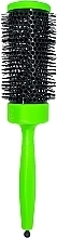 Fragrances, Perfumes, Cosmetics Aluminum Thermal Brush with Thermonaylon Bristles, green, 43mm - 3ME Maestri Neon