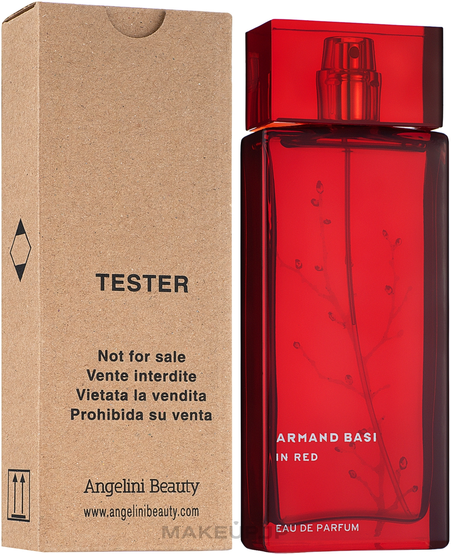 Armand Basi In Red Eau - Eau (tester with cap) — photo 100 ml
