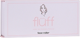 Face Roller, white nephritis - Fluff Face Roller — photo N2