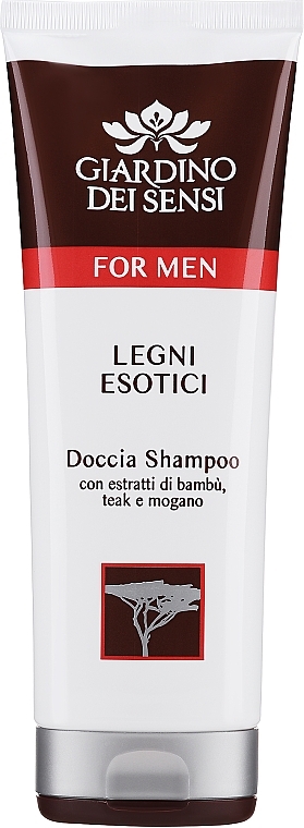 Shower Gel - Giardino dei Sensi Legni Esotici Shower Gel For Men — photo N2