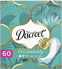 Daily Sanitary Pads Deo Water Lily, 60 pcs - Discreet — photo N1