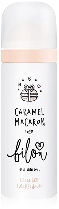 Caramel Macaron Shower Foam - Bilou Caramel Macaron Shower Foam (mini) — photo N1