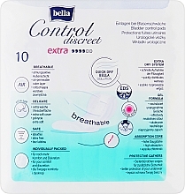 Women Urological Pads, 10 pcs - Bella Control Discreet Extra Bladder Control Pads — photo N2