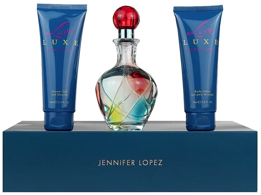 Jennifer Lopez Live Luxe - Set (edp/100ml + b/lot/75ml + sh/gel/75ml) — photo N1