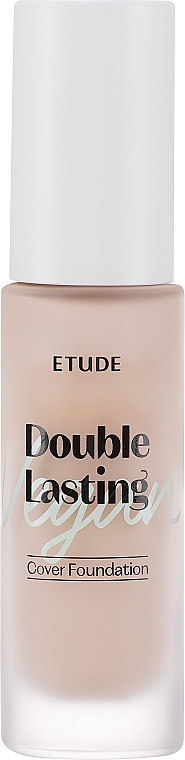 Foundation, 18 g - Etude House Double Lasting Vegan Cover Foundation SPF 32 PA++ — photo N1