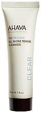 GIFT! Face and Eye Toning Cleanser - Ahava Time To Clear All in One Toning Cleanser (Mini-Product) — photo N1
