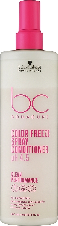 Schwarzkopf Professional - Bonacure Color Freeze Spray Conditioner pH 4.5 — photo N3