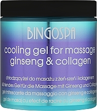 Fragrances, Perfumes, Cosmetics Massage Cooling Ginseng & Collagen Gel - BingoSpa