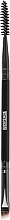 Fragrances, Perfumes, Cosmetics Dual-Ended Brow Brush #8 - Luxvisage