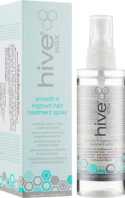 Anti Ingrown Hair Treatment Spray - Hive Smooth It Ingrown Hair Treatment Spray — photo N18
