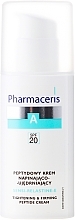 Anti-Wrinkle Face Cream - Pharmaceris A Sensi-Relastine-E Tightening and Firming Peptide Cream SPF20 — photo N2