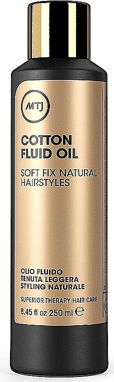 Hair Styling Fluid - MTJ Cosmetics Superior Therapy Cotton Fluid Oil — photo N7