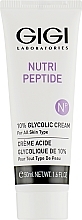 Peptide Cream with 10% Glycolic Acid - Gigi Nutri-Peptide 10% Glycolic Cream — photo N1