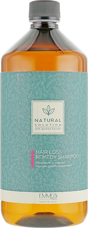 Hair Shampoo - Emmebi Italia Natural Solution Hair Loss Remedy Shampoo — photo N13