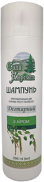 Tar Shampoo with Calamus 'Carpathian Power' - LekoPro — photo N5