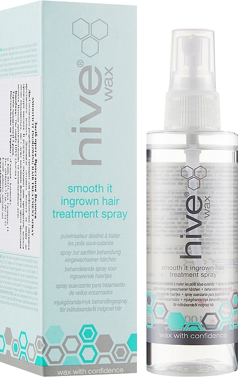 Anti Ingrown Hair Treatment Spray - Hive Smooth It Ingrown Hair Treatment Spray — photo N19