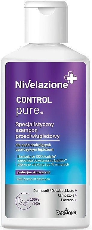 Specialized Anti-Dandruff Spampoo - Farmona Nivelazione Control Pure — photo N4